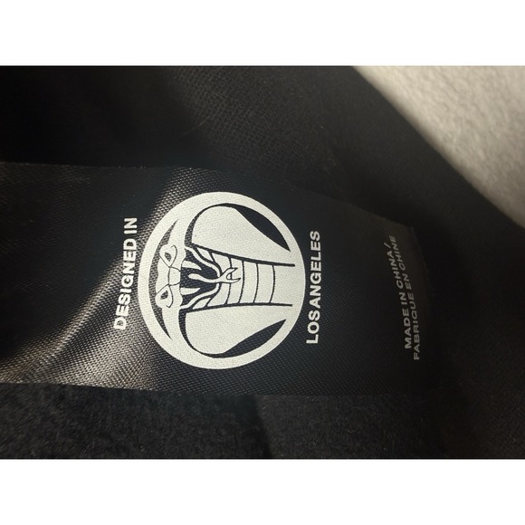 Broken Promises x Happy Bunny I'm Bad Contrast Black Hoodie Woman's Large Pocket - Picture 9 of 16